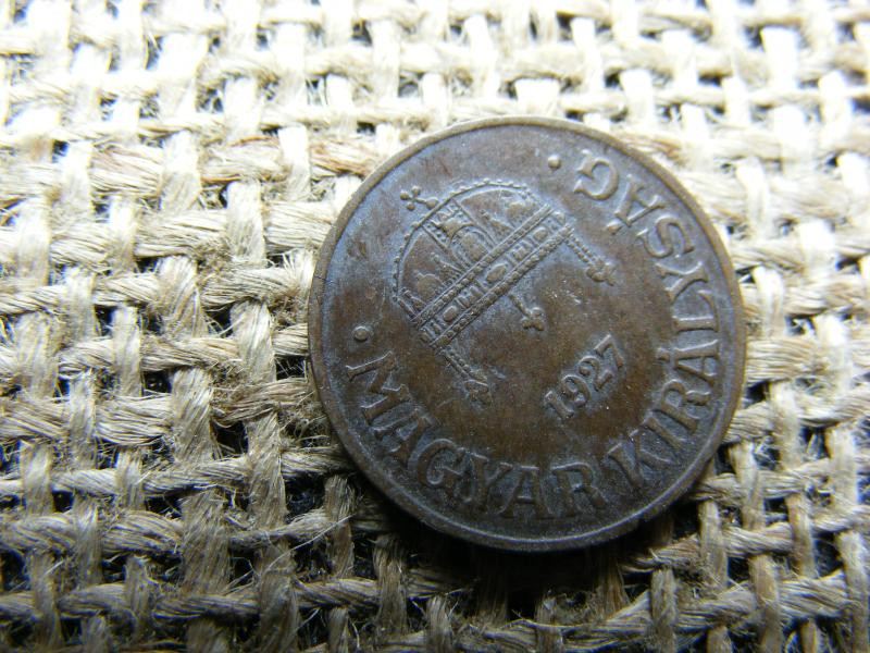 1 fillér, 1927, Magyarország