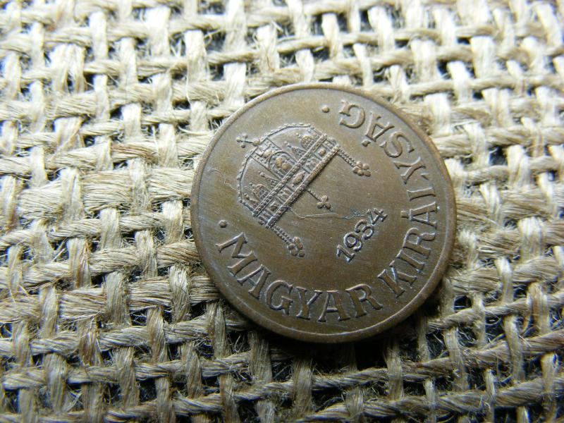 1 fillér, 1934, Magyarország