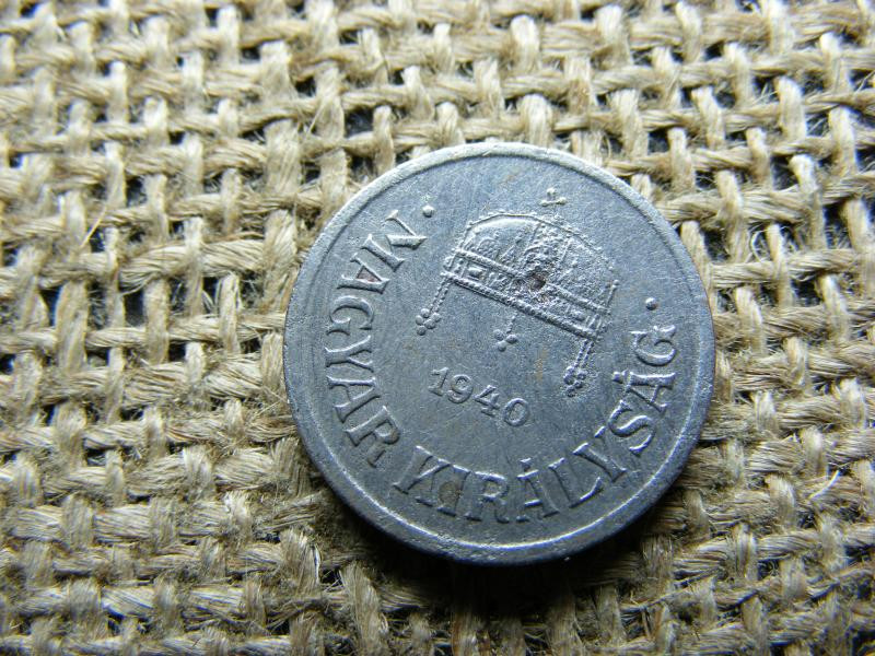 2 Fillér 1940, Sima Peremű Vas