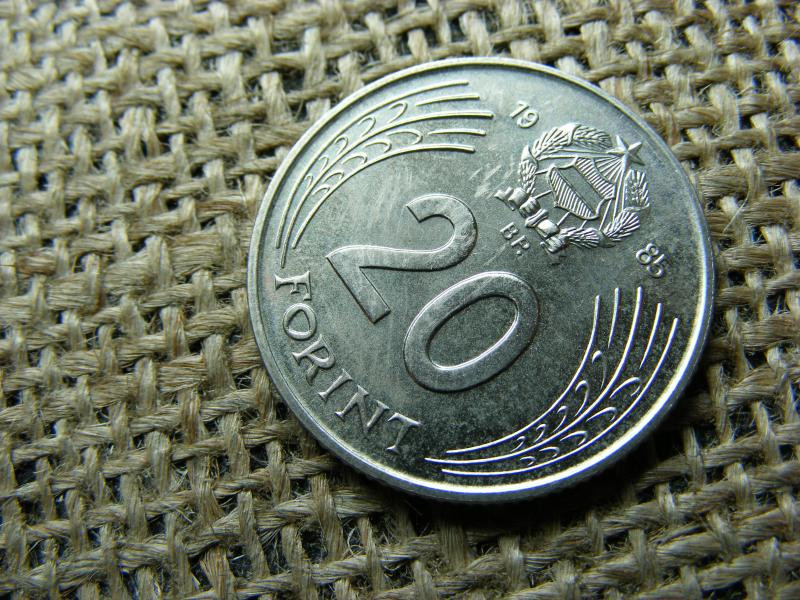 20 forintos érme, 1985