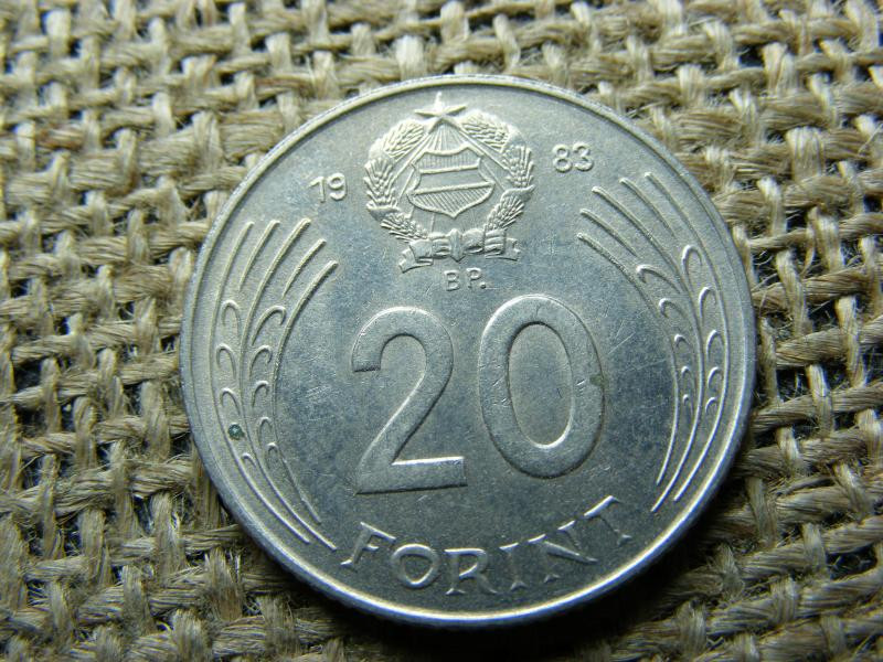20 forintos érme, 1983