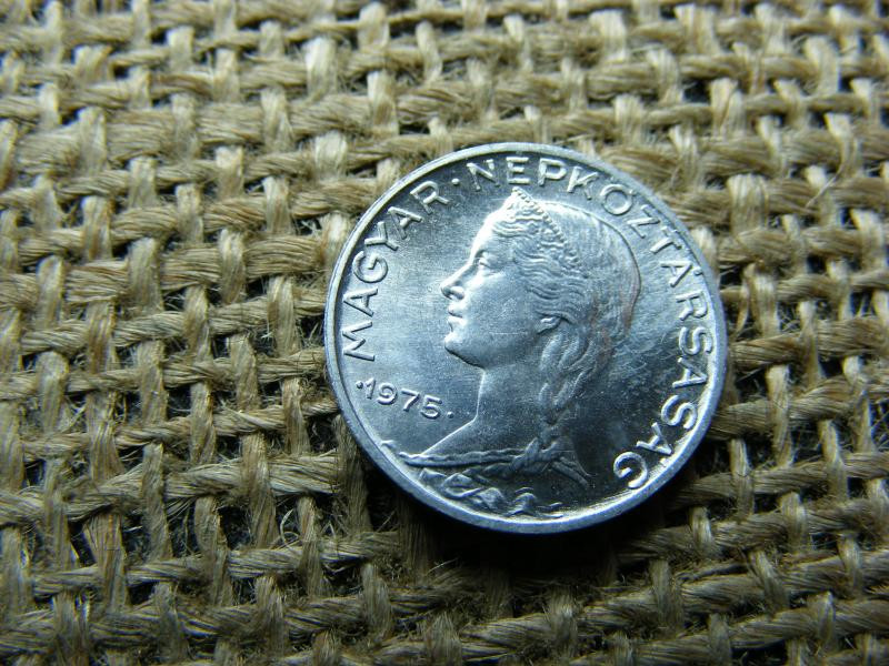 5 fillér, 1975, magyar érme