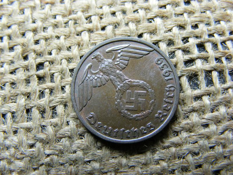 Birodalmi 1 pfennig, 1939, B jelű verőhely