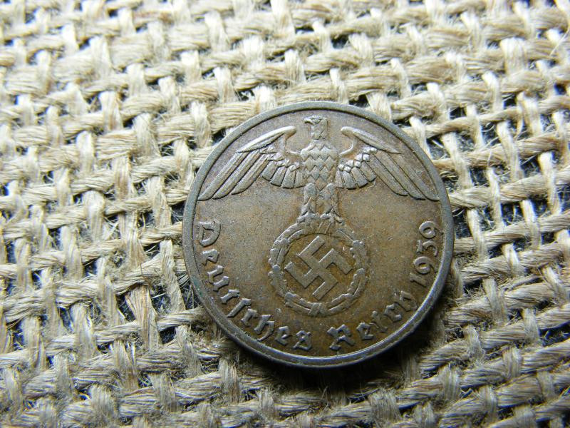 Birodalmi 1 pfennig, 1939, A