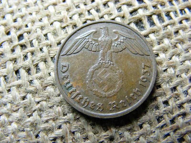 Birodalmi 2 pfennig, 1937 D
