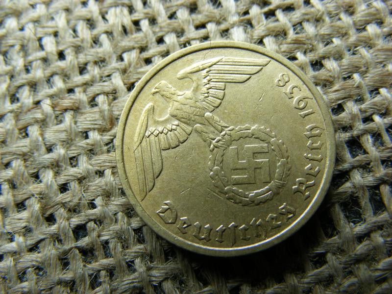 Birodalmi 10 pfennig, 1938 G