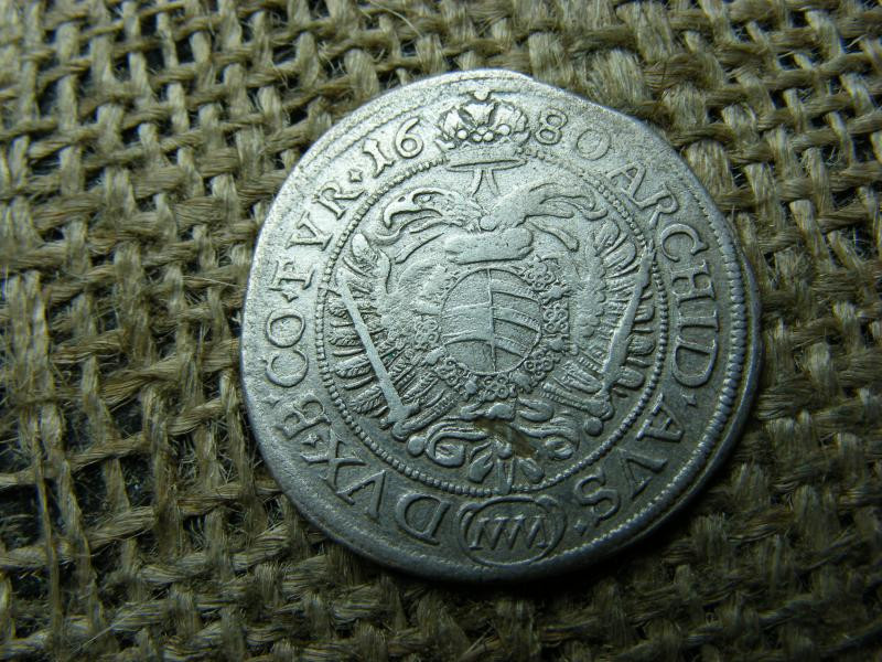 Lipót ezüst 6 krajcár, 1680, Bécs