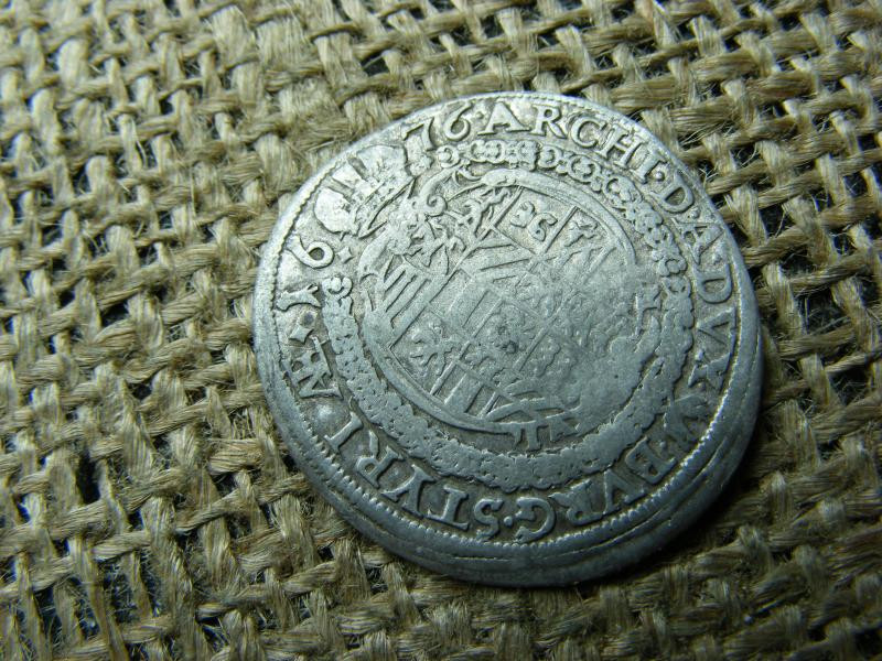 Lipót ezüst 6 krajcár, 1676, Grác