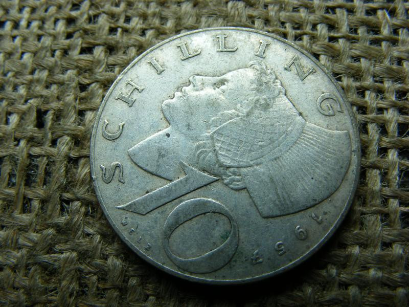 Ezüst 10 schilling, 1957, Ausztria