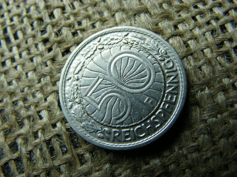50 Pfennig érme, 1927, F jelzés