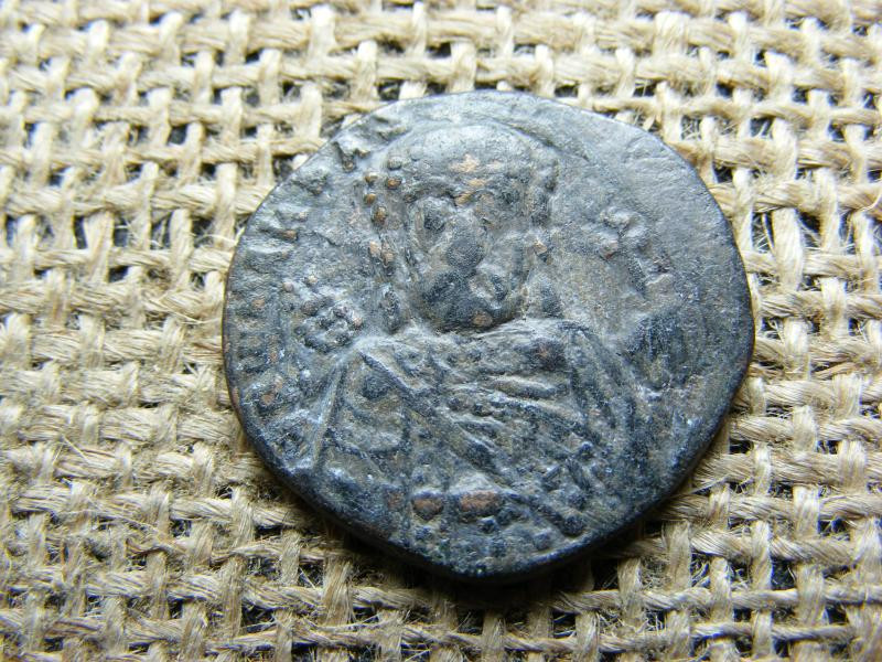 VI. Leó bronz Follis, 886-912, Bizánci Birodalom