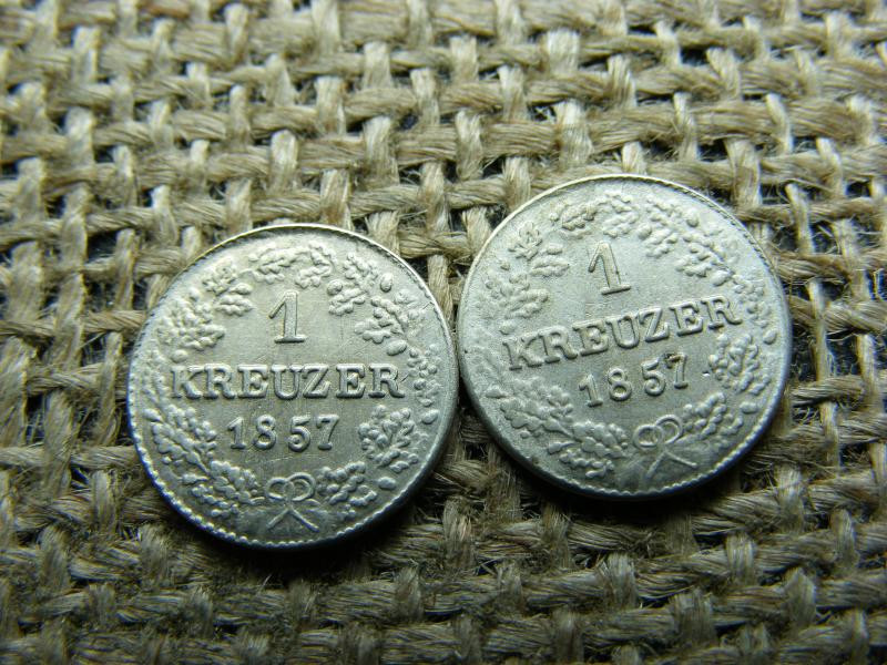 1 Krajcár 1857, 1982 utánveret