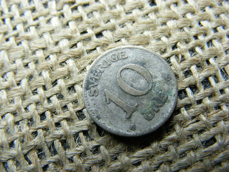 Ezüst 10 öre, 1937, Svédország