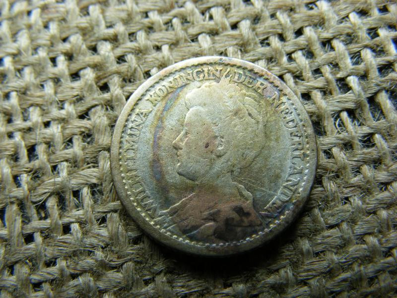 Ezüst 25 centes érme, 1917