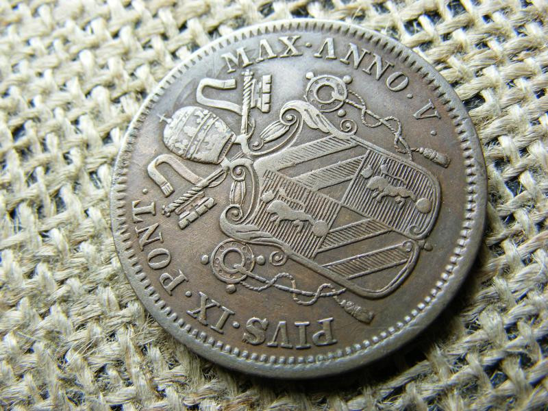 1 Baiocco, 1850, R