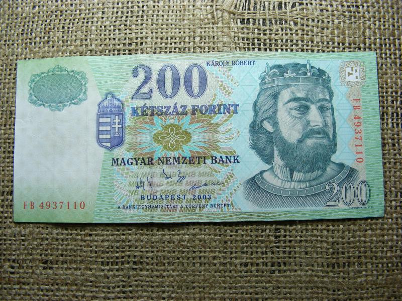 200 forintos bankjegy, 2003, FB sorozat