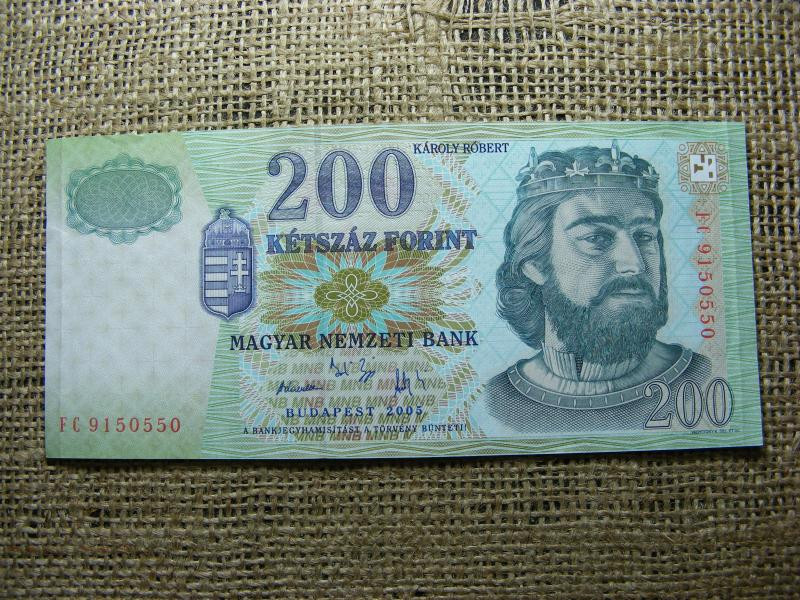 200 forintos bankjegy, 2005, FC