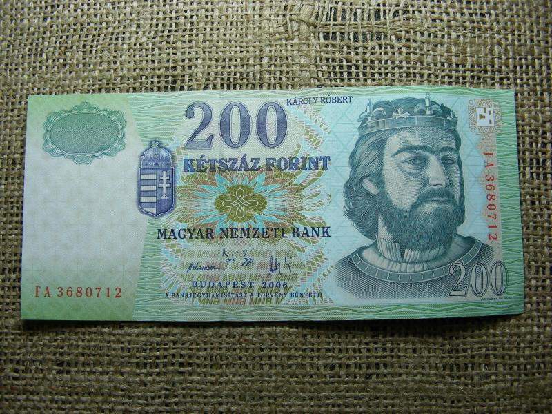 200 forintos bankjegy, 2006, FA