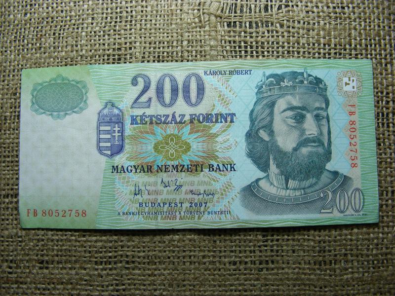 200 forintos bankjegy, 2007, FB sorozat