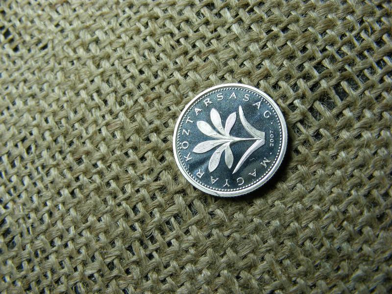 2 forintos érme, 2007, PP
