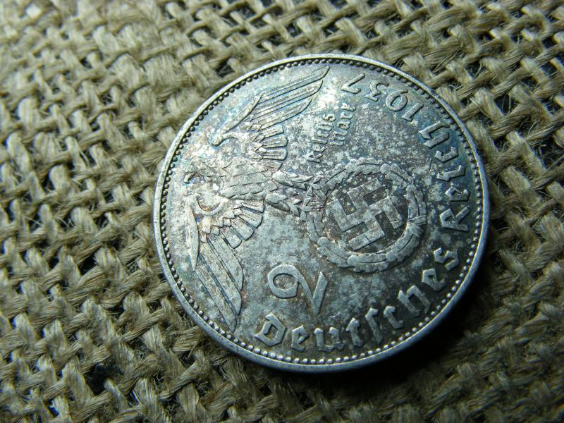 Ezüst Birodalmi 2 márka, 1937 E