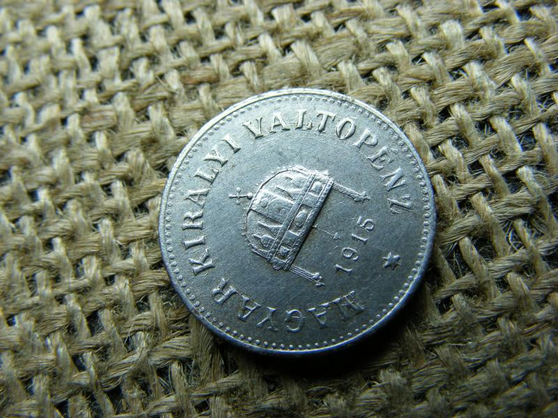 10 fillér 1915 vas, ritka