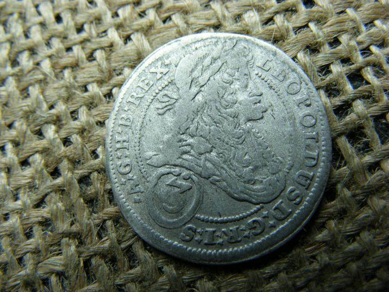 Ezüst 3 krajcár, 1695