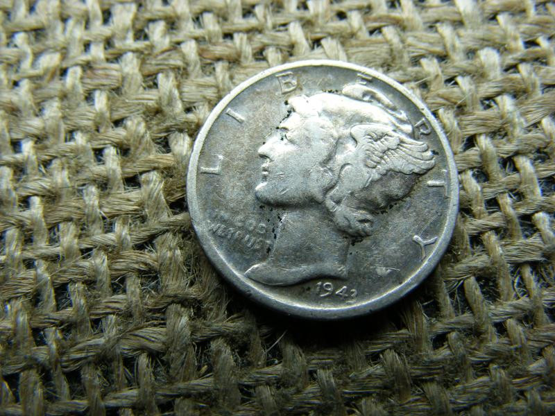 Ezüst Dime, 1943, S jelzés