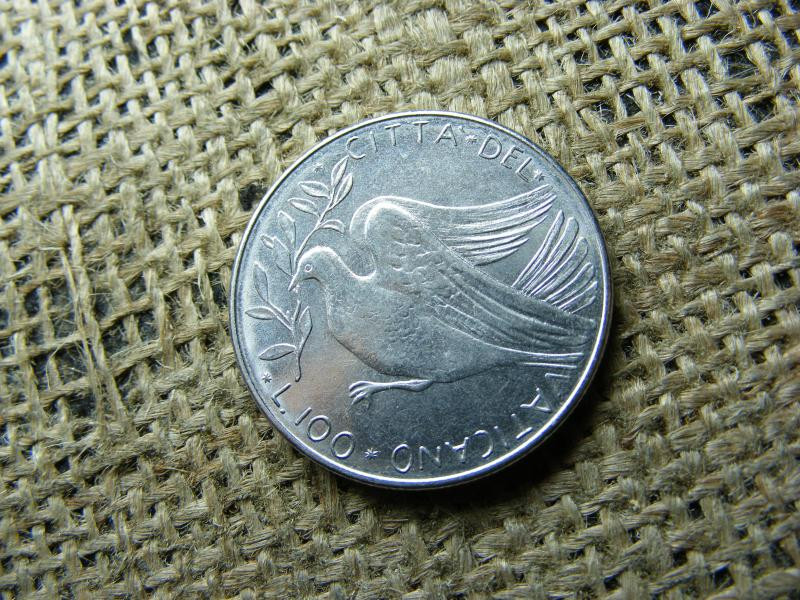 Vatikán 100 lira, 1976, lire