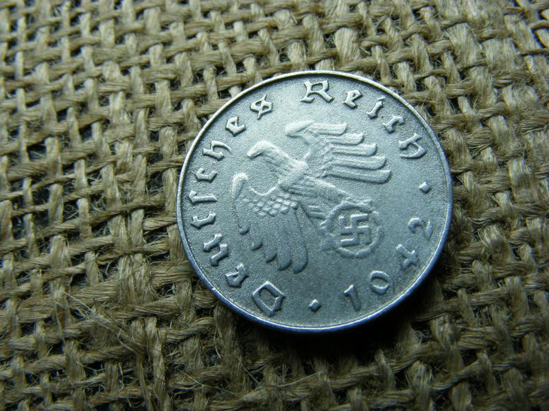 Birodalmi 10 pfennig, 1942 B
