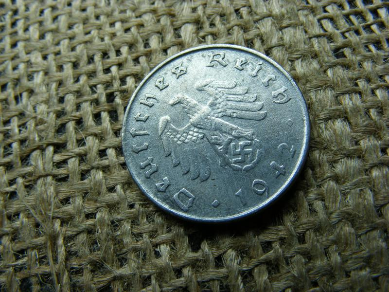 Birodalmi 10 pfennig érme, 1942 D