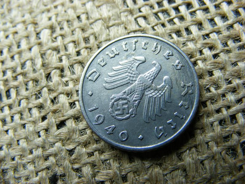 Birodalmi 5 pfennig, 1940, F jelzés