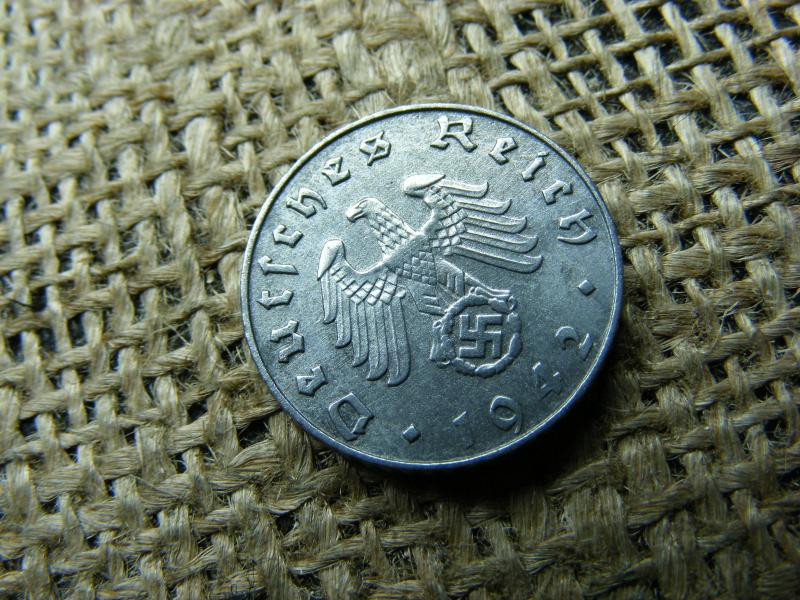 Birodalmi 5 pfennig, 1942, B jelzés