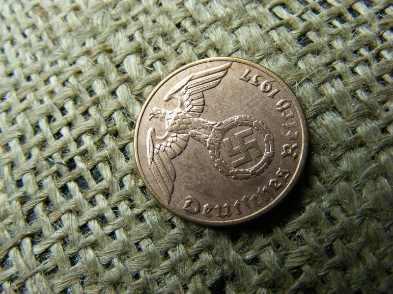 Birodalmi 1 pfennig érme, 1937, A jel