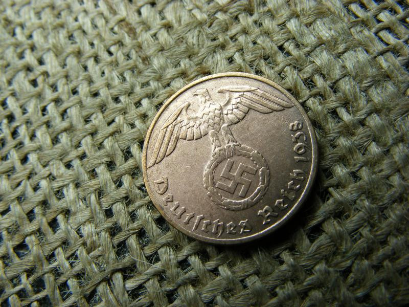 Birodalmi 1 pfennig érme, 1938, G