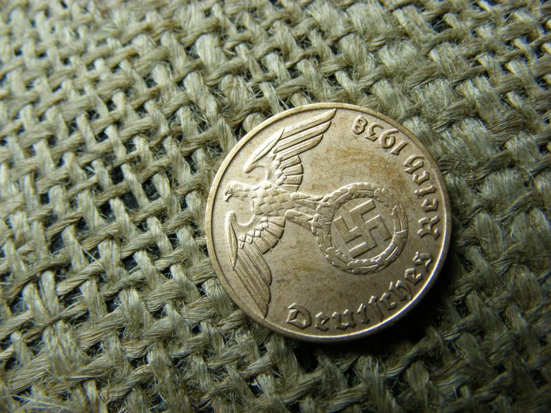 Birodalmi 1 pfennig érme, 1938, J jelzés