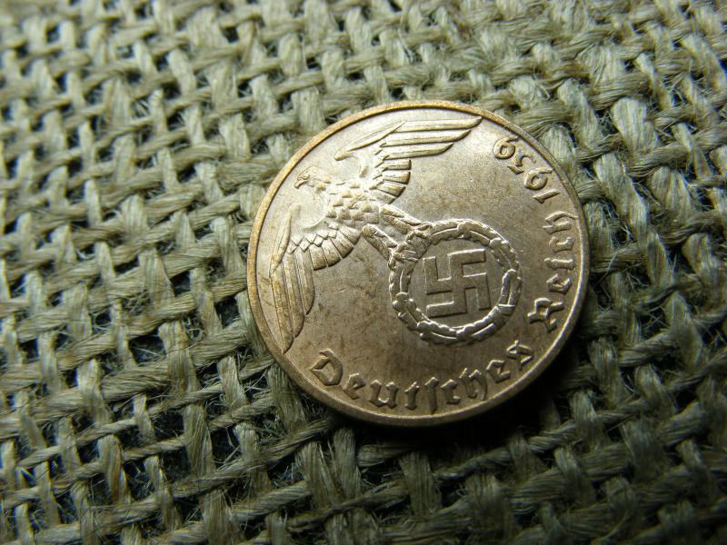 Birodalmi 1 pfennig, 1939, F jelzés