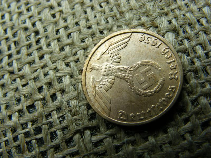 Birodalmi 1 pfennig, 1939, D