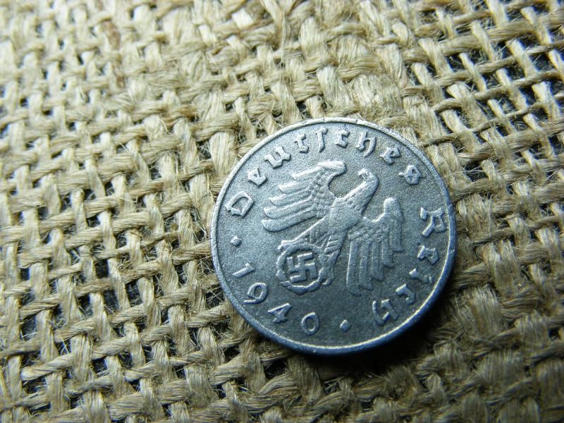 Birodalmi 1 pfennig, 1940, D