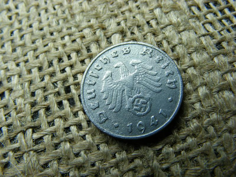 Birodalmi 1 pfennig, 1941, E jelű