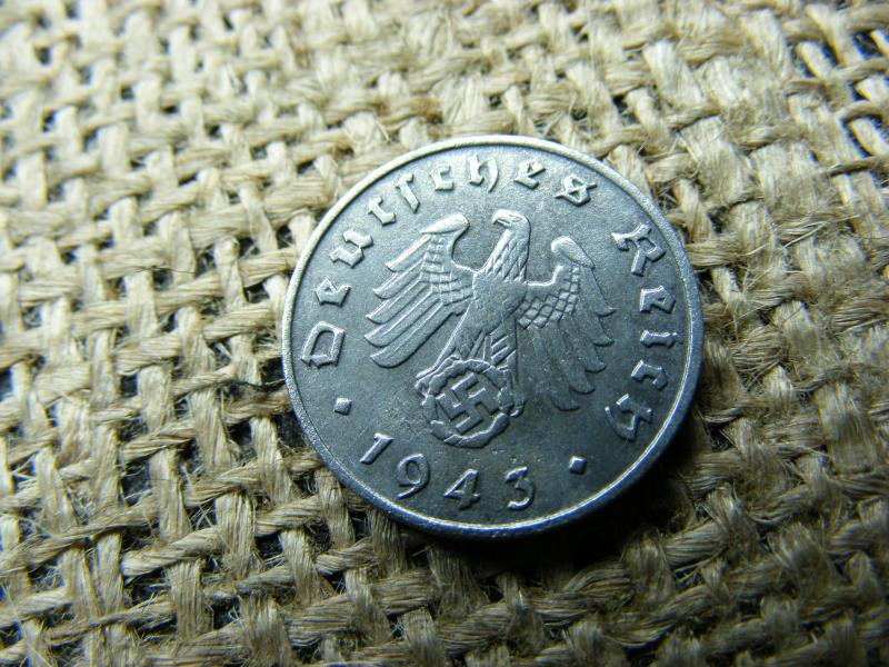 Birodalmi 1 pfennig érme, 1943, A jelzés