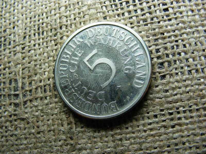 5 márka emlékérem, 1975, Németország