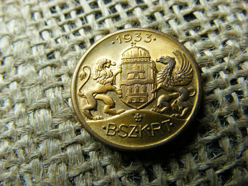 BSZK RT Kis Szakaszjegy, 1933, Artex