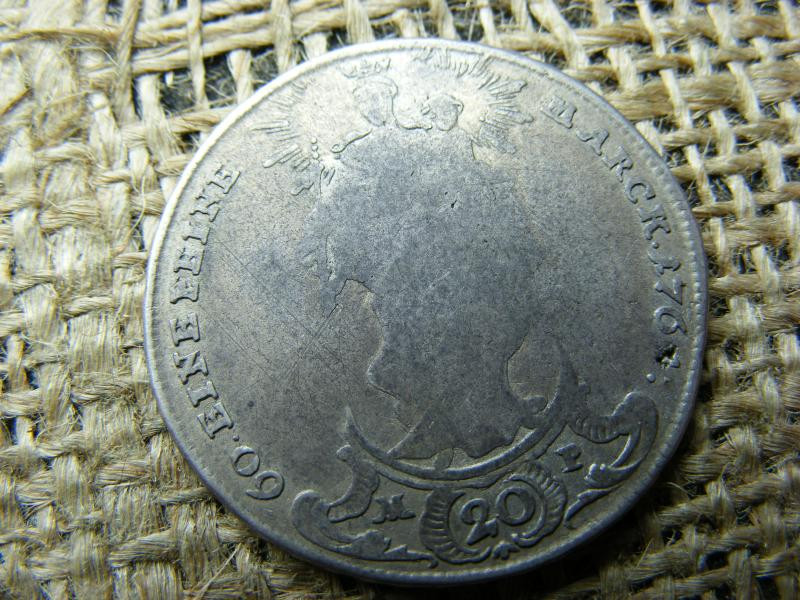 Adam Friedrich von Seinsheim 20 krajcár, 1764, Würzburg
