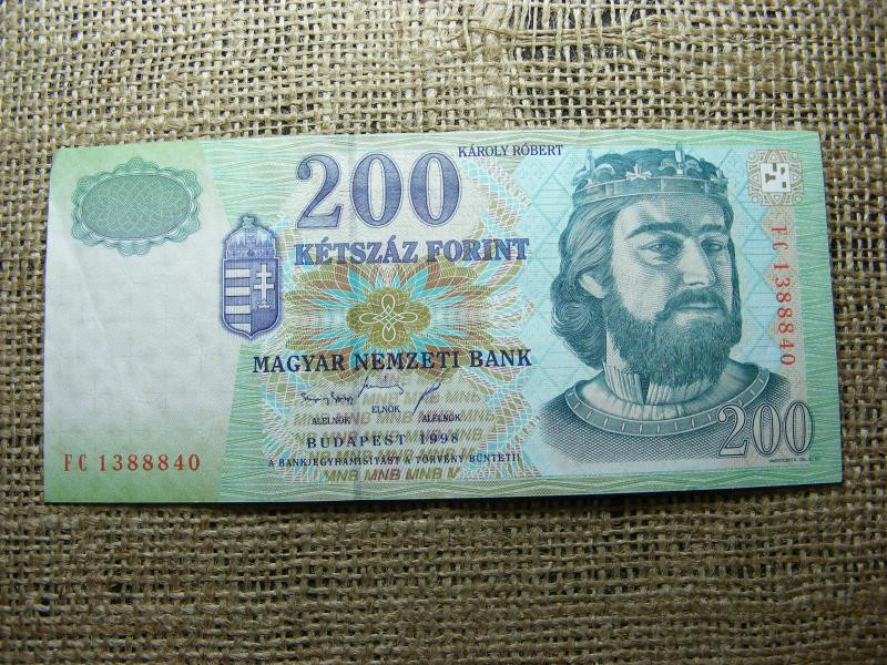 200 forintos bankjegy, 1998, FC