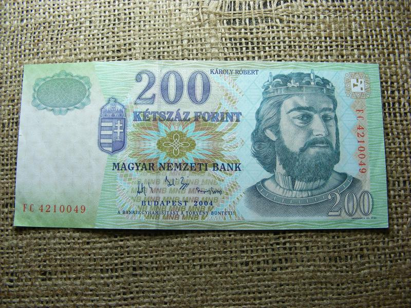 200 forintos bankjegy, 2004, FC