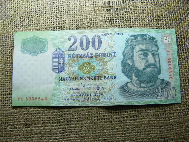 200 forintos bankjegy, 2006, FC