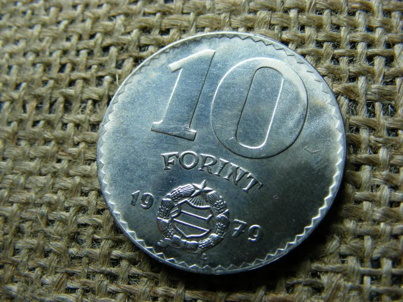 10 forintos érme, 1979