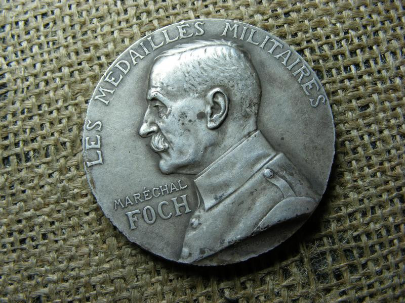 Harmadik Köztársasági Érem, Foch Marsall, 950/1000 Ezüst