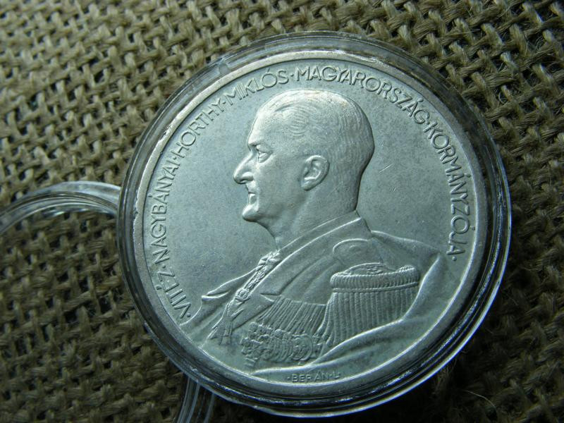 Horthy 5 pengő, 1939, ezüst